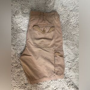 St. John’s Bay khaki cargo shorts size 36